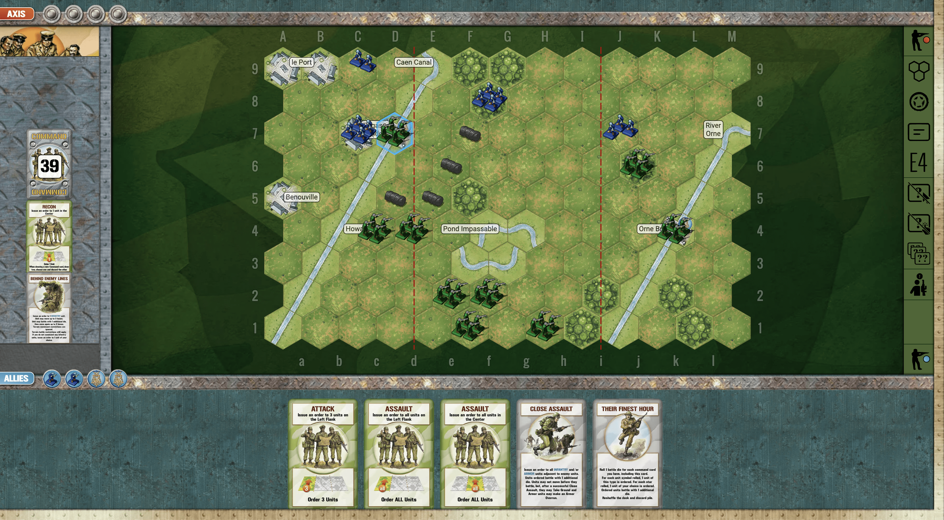 Pegaus Bridge Final Win Situation