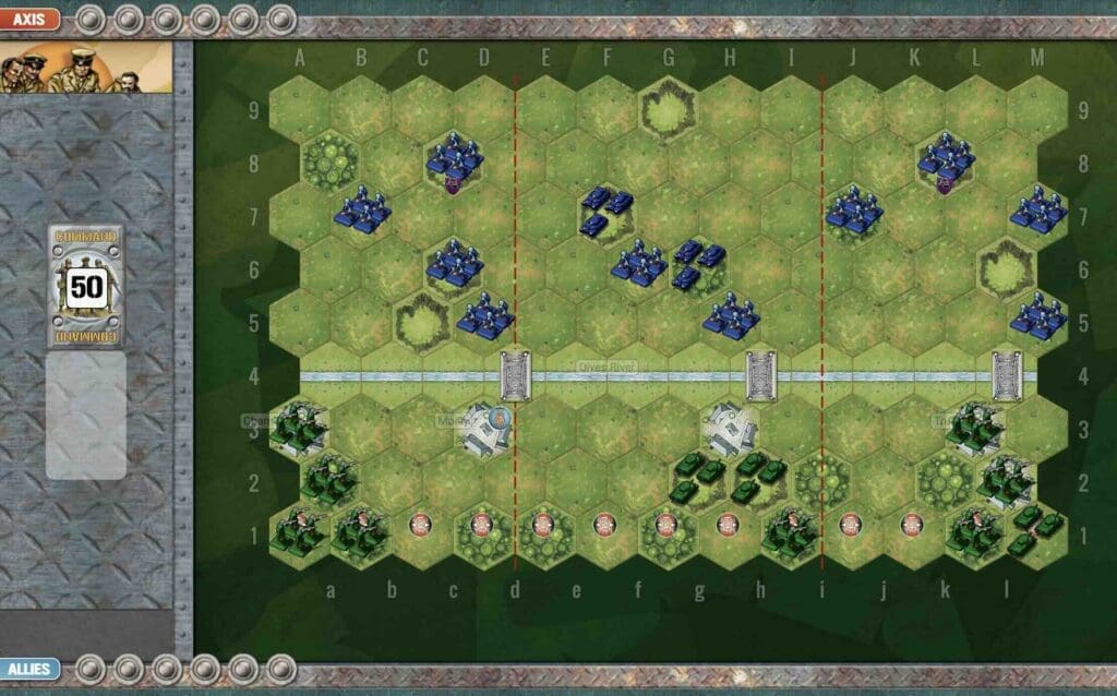 Memoir 44 scenario Closing the Gap