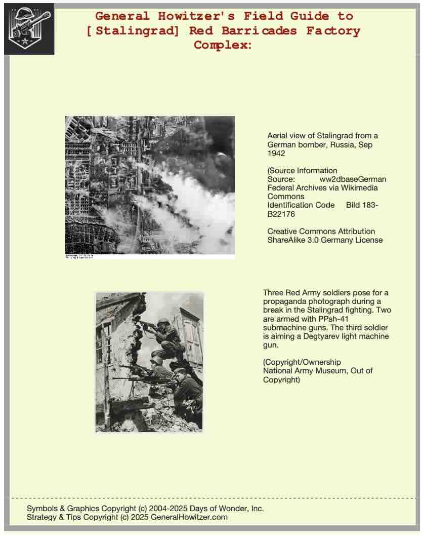 Scenario Field Guide: Red Barricades Factory - Image 3