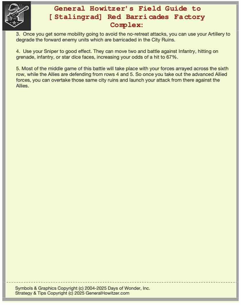 Scenario Field Guide: Red Barricades Factory - Image 6