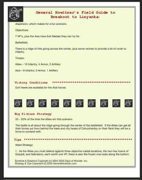 Scenario Field Guide: Breakout to Lisyanka - Image 4