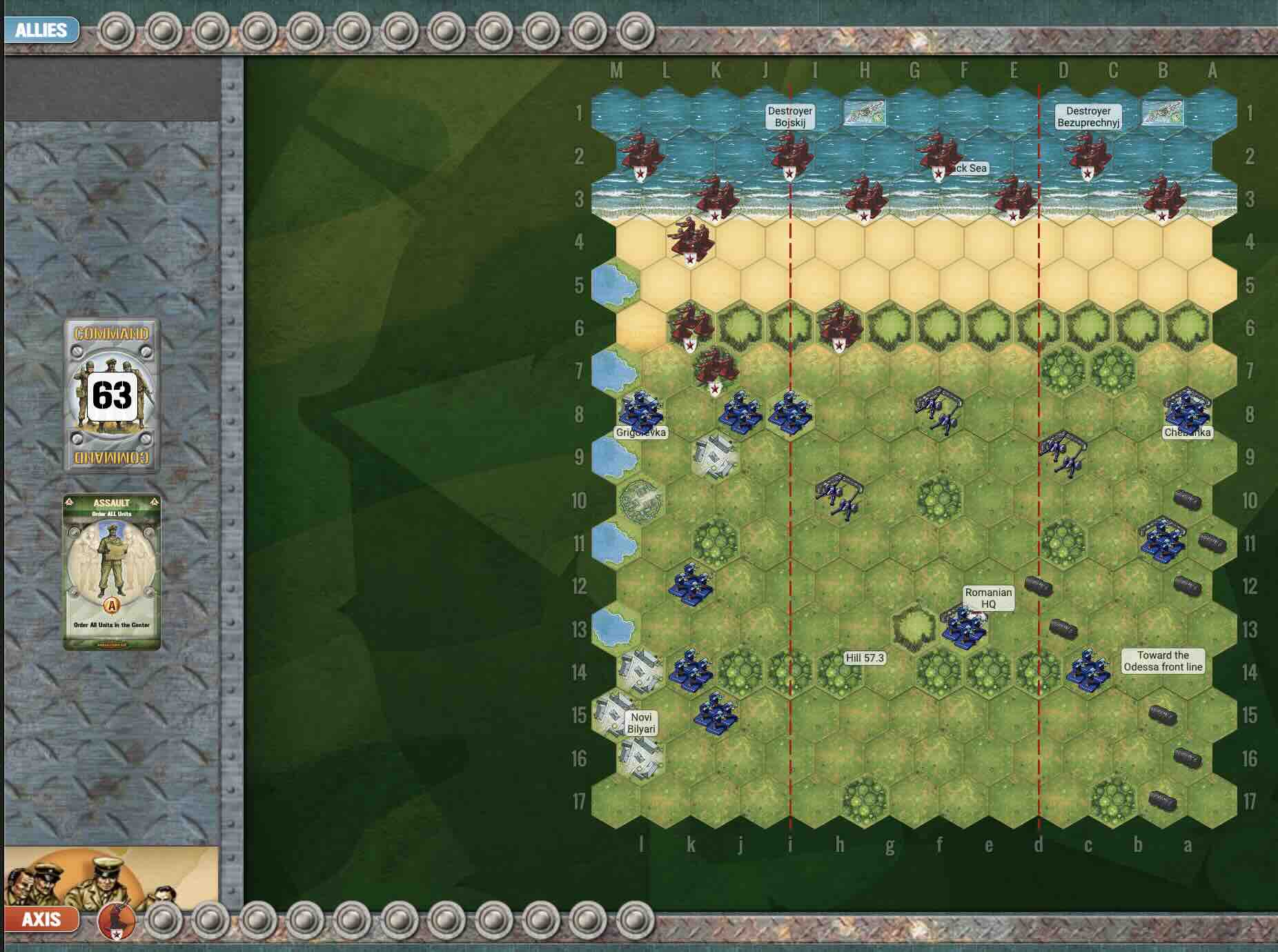 memoir 44 scenario Raid on Grigorevka