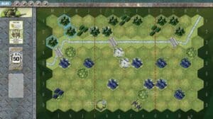 Memoir 44 Pushing through Caen