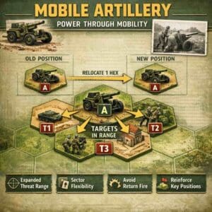 Mobile-Artillery Memoir 44 mobile artillery