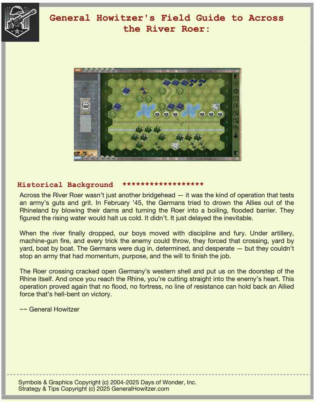 Scenario Field Guide: Across the River Roer - Image 2